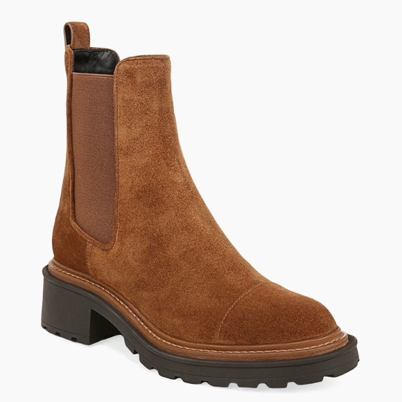 Veronica Beard Delilah Suede Chelsea Boots NWT Size 8.5 - Picture 1 of 7
